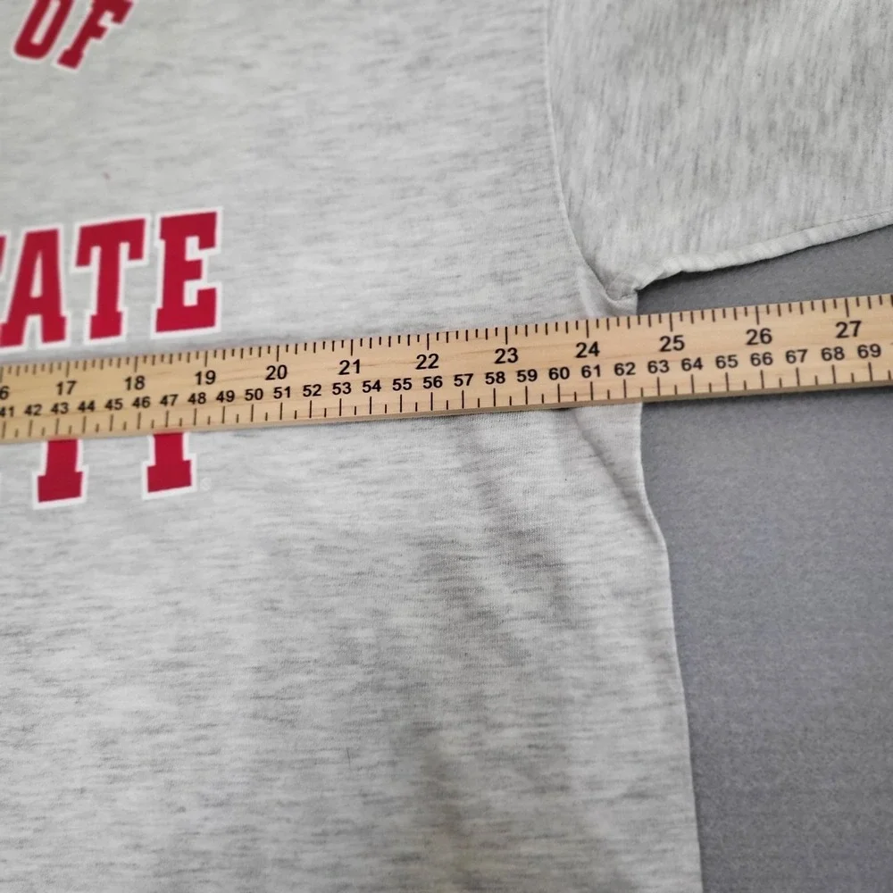 VTG Ohio State University Buckeyes Heather Ringer‎ Tee T-Shirt Size XL NOS NWT